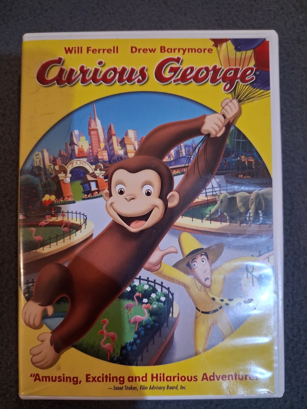 Curious George Kids Movie Dvd